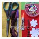 Scheme și șabloane de meșteșuguri originale DIY din pâslă Agrafe de păr DIY pentru fete